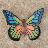 Papillon poterie artisanale française